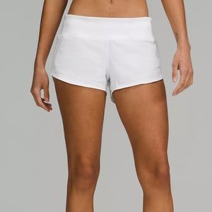 Lululemon Speed Up Short White Size 8
